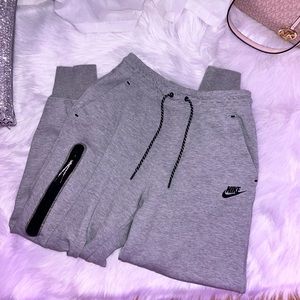 Grey Nike Tech Joggers